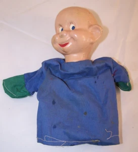 BAMBOLA VINTAGE COMPOSIZIONE TESTA MANO PUPAZZO NANO DOPEY BIANCO NEVE - Foto 1 di 7