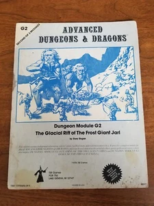 AD&D G2 The Glacial Rift of The Frost Giant Jarl - AD&D 1st Edition TSR 9017 - Picture 1 of 6