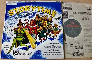 KEN RATTENBURY STORYTIME FAIRY TALES LP HMV (1965) EX- BROWNING GRIMM JAZZ - Foto 1 di 5
