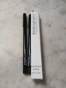 Bodyography Eye Pencil 2 Pack Shades Onyx & Black Walnut new box torn - Picture 1 of 1