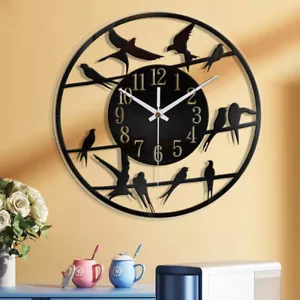 Small bird minimalist decoration wall clock - Picture 1 of 6