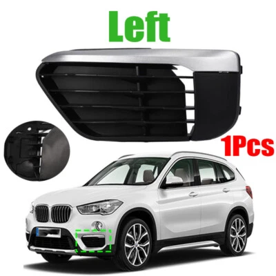 1 pieza para BMW X1 F48 F49 2015 2016-2018 parachoques izquierdo parrilla inferior bisel cubierta Foto 1 de 4