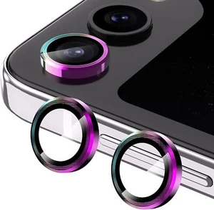 Alloy Glass Metal Camera Film Lens Protector Samsung Galaxy Z Flip 6 5 Ring Cap - Picture 1 of 21