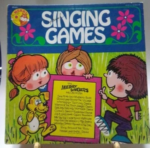 The Merry Singers - Singing Games - LP-6005 - Vinyl LP Record - Picture 1 of 4