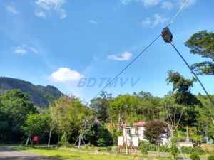 JYR4010 plus End-Fed Shortwave HF Antenna 4 Band 7/14/21/28Mhz Natural Resonance - Picture 1 of 6