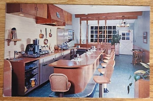 Postal de cocina sueca restaurante sioux ciudad de Iowa IA PC década de 1950 Jackson Hotel - Imagen 1 de 1