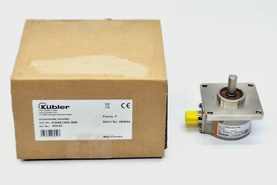 KUBLER 8.5006.C854.3600 CODIFICADOR INCREMENTAL 10-30VDC 100mA 3/8" eixo OD - Imagem 1 de 4