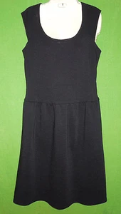Ralph Lauren Black Label size 10 wool blend black sleeveless mid calf dress - Picture 1 of 12