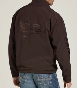 🌺 ARIAT CONCEALED CARRY SOFTSHELL COFFEE BEAN PATRIOT RETAIL $129.95 - Picture 1 of 19