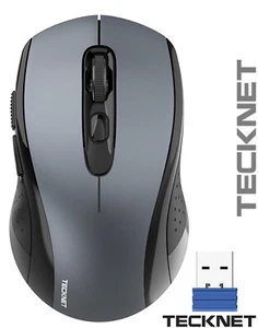 TeckNet Wired Classic Mouse USB Optical Scroll 2.4GHz For PC Laptop Computer - Picture 1 of 9