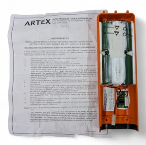 Artex 452-0133 Battery Pack For C406 Series/B406-4 ELTs MFG 2014 - Picture 1 of 5