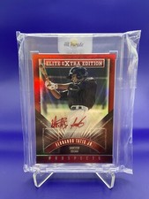 2015 Panini Elite Extra Edition Fernando Tatis Jr Red Ink Auto