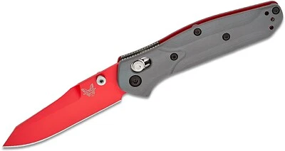 Benchmade 945RD-2401 Mini Osborne Red Blade Shot Show 2024 Exclusive Brand New - Image 1 of 3
