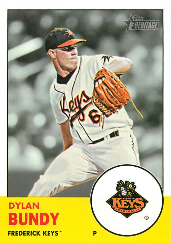 2012 Topps Heritage Minors Baseball Card Pick - Image 1 of 1