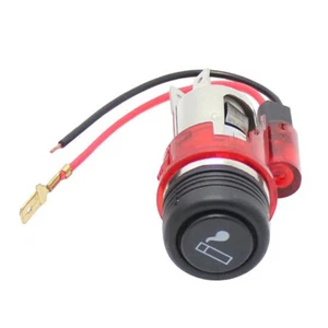 Zigarettenanzünder Steckdose 12-24V Rot für Opel Astra Vectra Corsa Tigra Zafira - Bild 1 von 7