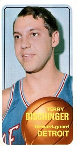 1970-71 Topps Terry Dischinger Detroit Pistons #96