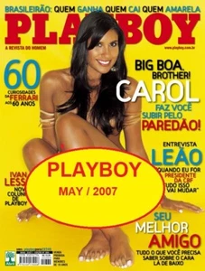 PLAYBOY MAGAZINE BRAZIL # 384 - CAROL HONORIO - MAY 2007 - EXC  - HOT SEXY - Picture 1 of 1