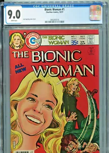 Mujer Bionic #1 (DC Comics 1977) con certificación CGC 9,0 - Imagen 1 de 3