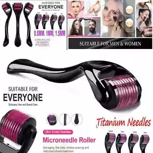 Dermaroller Derma Roller Haare 540 Mikronadel Anti Aging Massage 0,25-2mm - Bild 1 von 9