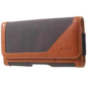 Funda Cinturon para Vivo Y70t (2021) con Clip Metalico Textil-Piel Horizontal - Imagen 1 de 6