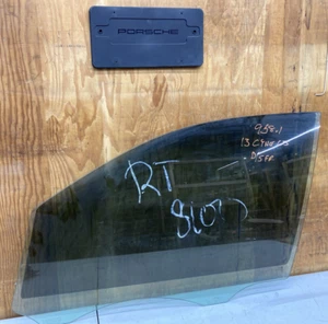 2011–2014 PORSCHE CAYENNE GTS 958.1 DRIVER SIDE DOOR WINDOW GLASS 9Y3845021B - Picture 1 of 6
