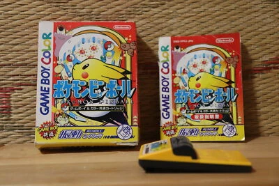 Pokemon Pinball w/box manual Japan Nintendo Gameboy GB VG! - Image 1 of 4
