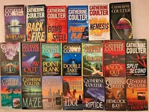 MIXED RANDOM Pick LOT 6 Catherine Coulter PB Book "ALL FBI Thriller Series ONLY" - Picture 1 of 1