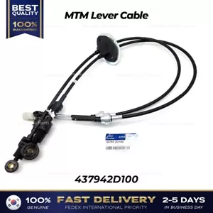 ⭐Genuine⭐ MTM Lever Cable 437942D100 for Hyundai Elantra Tiburon - Picture 1 of 1
