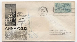 Brief 1949 mit Autogramm Profigolfer E.J. Harrison [y9745] - Bild 1 von 3