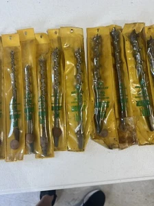 Vintage GREENLEE Lot Of 13 No. 22 Solid Center Auger Bit Some NOS - Picture 1 of 20