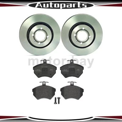 For Volkswagen Corrado 1990 1992 1991 Front Brake Pads and Rotors Brembo - Image 1 of 4