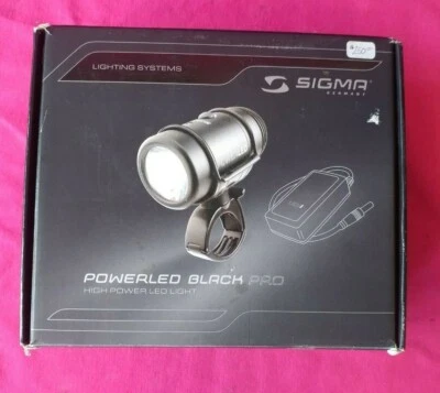 Sigma Power LED Black Pro Bicycle Front Light - Bild 1 von 4