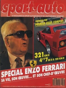 SPORT AUTO n°320 09/1988 SPECIAL FERRARI - Imagen 1 de 1