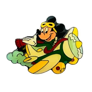 Disney ProPin Germany Mickey Mouse Pilot Airplane Pin - Picture 1 of 2
