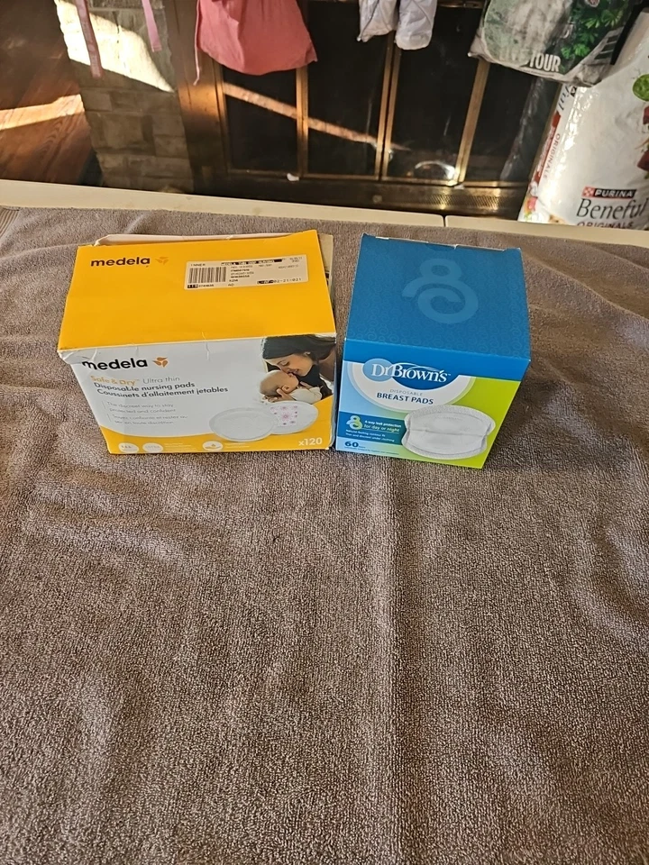 Almohadillas desechables para el pecho Dr. Brown's / Almohadillas Medela 125 unidades nuevas Foto 1 de 3