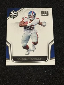Panini Limited #60 2019 Saquon Barkley Silver Spotlight #'d/99 Giants - Imagen 1 de 2