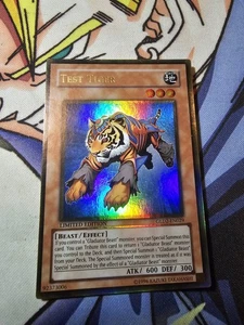 Test Tiger GLD2-EN029 Gold Rare Limited Edition LP - Picture 1 of 1