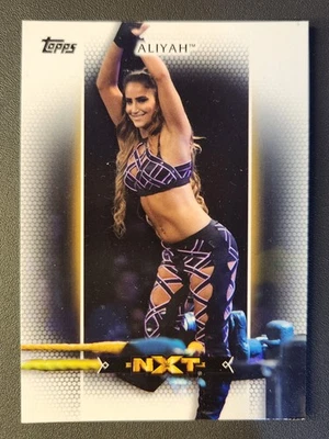 2017 Topps WWE Women's Division #R-1 ALIYAH - Image 1 of 2