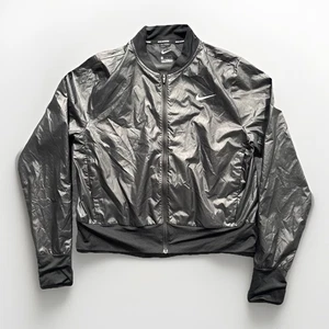 Chaqueta Nike Windrunner para mujer mediana negra ligera transpirable - Imagen 1 de 11