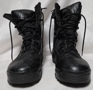 5.11 Tactical ATAC 8" Side Zip Stiefel Schwarz Leder Größe: Herren 11.5US - Bild 1 von 8