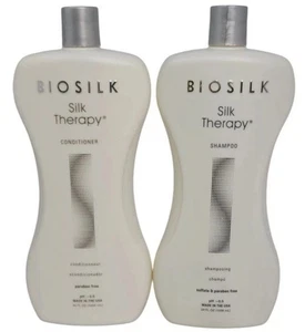 (2-Pack) BIOSILK Silk Protein Therapy Botanical Herb SHAMPOO 1006ml Made in USA - Picture 1 of 6