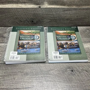 BJU Press Writing & Grammar 9 Teacher’s Edition Book 1 & 2 - 2nd Edition - Picture 1 of 12