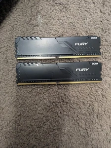 2 DDR4 FURY 16GB XK2M26-MIE-NX RAM CARDS  (32GB of Ram In Total) - Picture 1 of 1
