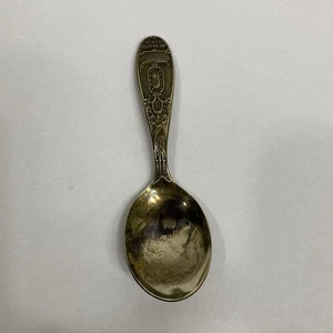 Vintage Wm Rogers Silver Plate Birth Record Baby Spoon Engraved Lloyd Oct 1963 - Picture 1 of 5
