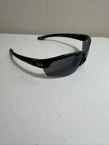 Under Armour UA Yard Dual Jr 08AKA Black Kids Half Rim Sunglasses 67[]04-115 - Picture 1 of 6