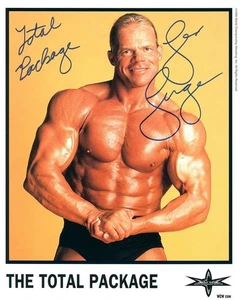 Original WCW LEX LUGER Hand Signed Total Package 99’ WWE Licensed Promo Photo - Picture 1 of 6