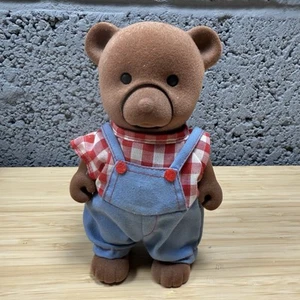 De colección Sylvanian Families Star Performers Talking Brown Bear por TOMY Working - Imagen 1 de 16