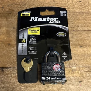 Neu Master Lock 3SSKAD Gleichschließend Schloss Sicherheit Zugangskontrolle Fahrradschlösser - Bild 1 von 10