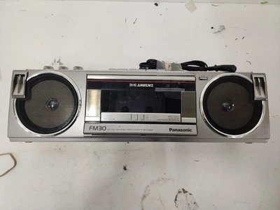 Panasonic RX-FM30 Boombox Radio Fm/am- Cassette Tape~Tested~working - Image 1 of 4