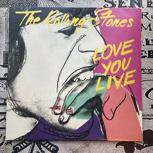 THE ROLLING STONES LOVE YOU LIVE 33rpm ALBUM RECORD LP VINYL LONG PLAYER USED - Picture 1 of 7